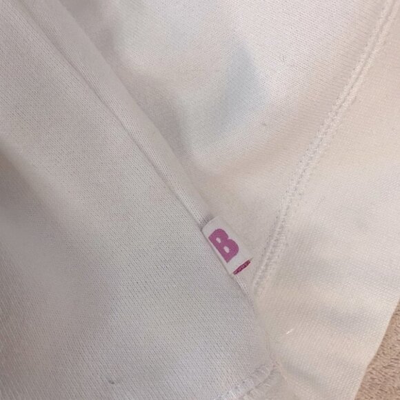 Vintage Boca White Pink Logo Crew Neck Sweatshirt M - Picture 7 of 13